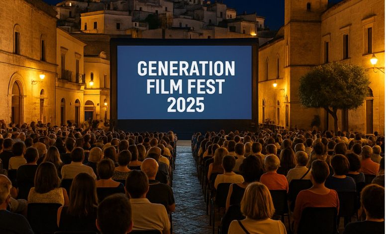 pubblico a Oria durante il Generation Film Fest 2025 dedicato al cinema italiano
