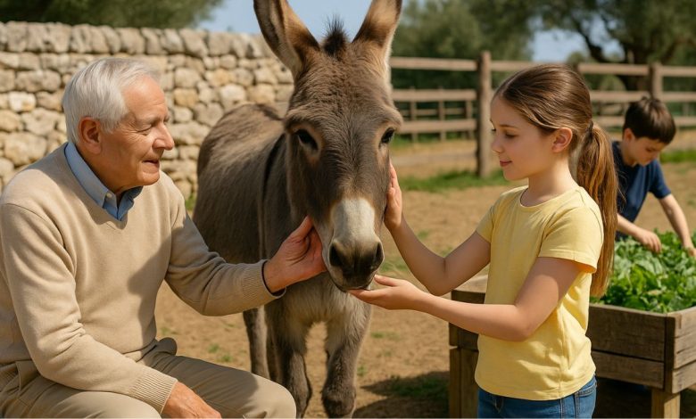 Attività nelle fattorie sociali in Puglia con pet therapy per l’inclusione