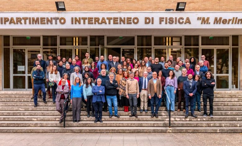 Aula del dipartimento di Fisica dell’Università di Bari durante una lezione di Decision science