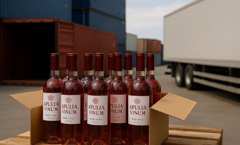 esportazione vino pugliese cresce nonostante il calo dell’export agroalimentare in Puglia