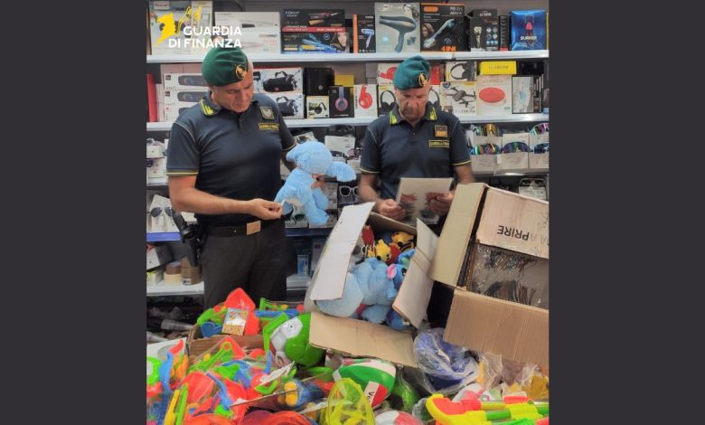 Guardia di Finanza sequestra prodotti non sicuri a Taranto