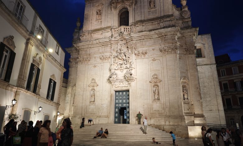 Notte di San Lorenzo a Martina Franca sul sagrato di San Martino