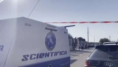 Omicidio a Bitonto, rilievi dei carabinieri sulla strada di campagna
