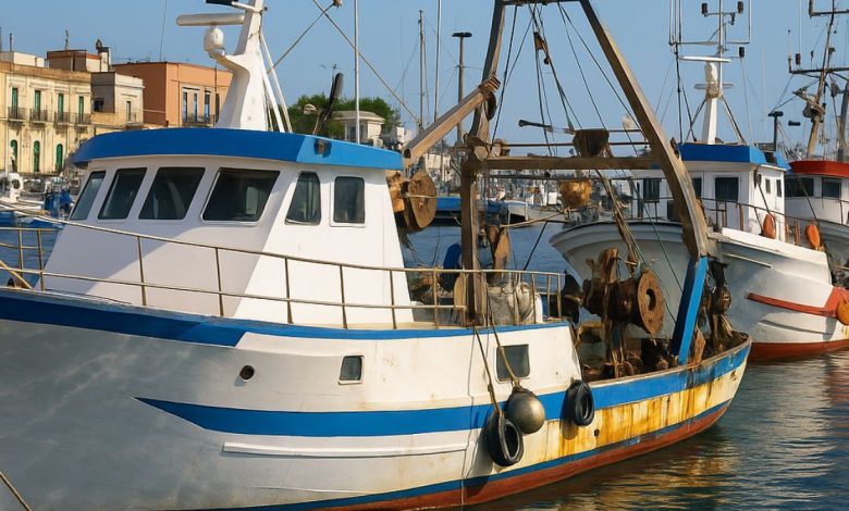 Pesca Coldiretti Puglia: flotta peschereccia in crisi per importazioni tunisine