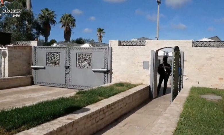 Confisca beni a Terlizzi da parte dei carabinieri