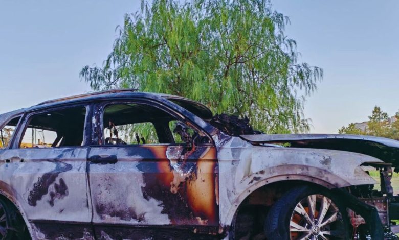 Incendio doloso a Oria, auto del sindaco distrutta dalle fiamme