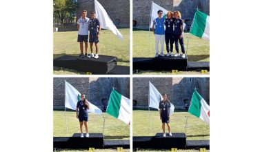 atleti al Campionato Regionale Targa di tiro con l’arco a Barletta