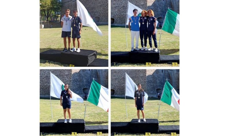 atleti al Campionato Regionale Targa di tiro con l’arco a Barletta