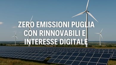 Zero Emissioni Puglia con rinnovabili e interesse digitale
