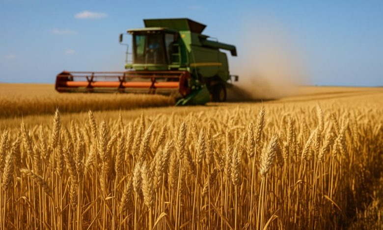 campo di grano duro e raccolta prezzi grano duro