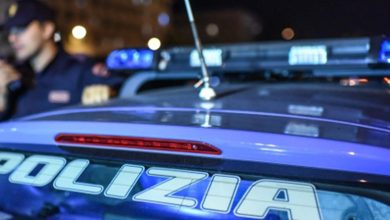 Polizia durante intervento per tentato furto a Taurisano