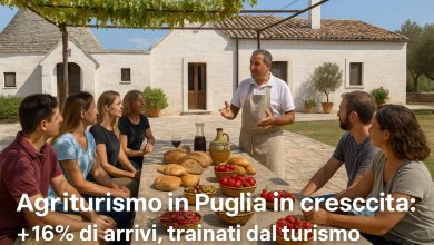 Agriturismo in Puglia con degustazione di prodotti tipici e turismo enogastronomico.