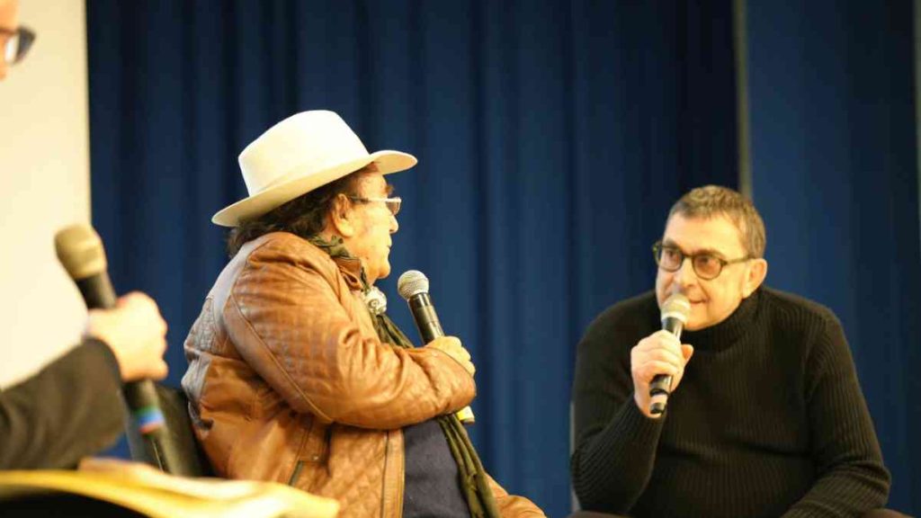 Antonio Rubino direttore di Puglia Press e della testata nazionalr News Italy News (Nella foto con Albano in occassione dei 25 anni della testata)