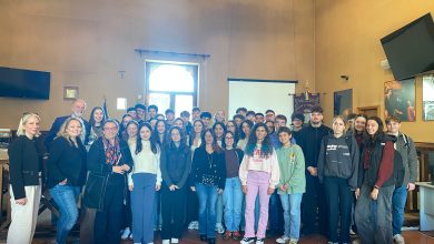 Studenti italiani e austriaci durante il progetto Erasmus+ Conversano sulla valorizzazione dell’identità territoriale.