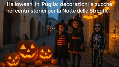 Halloween in Puglia: decorazioni e zucche nei centri storici pugliesi