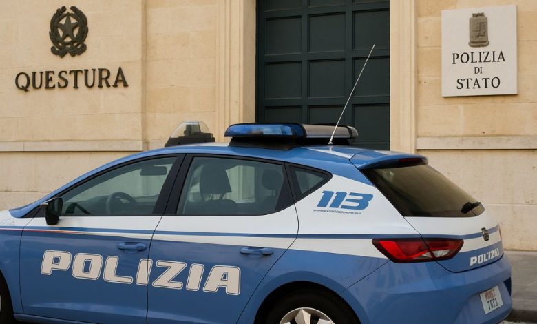 Intervento Polizia di Stato per maltrattamenti in famiglia a Lecce