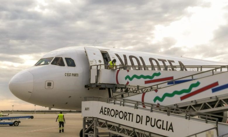 Aereo Volotea in partenza per Lille rafforza i collegamenti internazionali da Bari