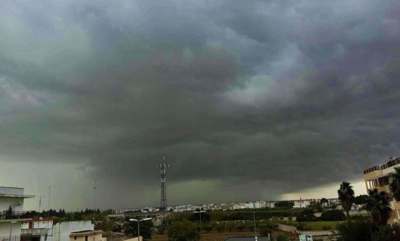 cielo nuvoloso in Puglia con allerta gialla Puglia
