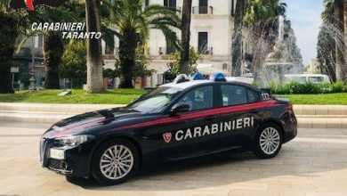 Carabinieri Taranto arresto per guida in stato alterato dopo fuga notturna