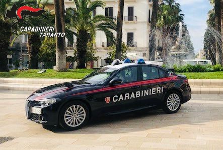 Carabinieri Taranto arresto per guida in stato alterato dopo fuga notturna