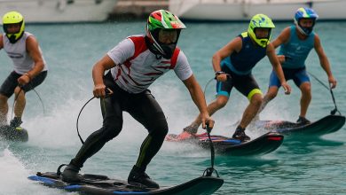 piloti in gara al Mondiale di MotoSurf 2025 a Manfredonia