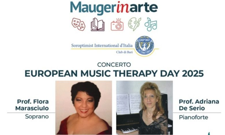 Concerto di musicoterapia all’IRCCS Maugeri Bari per l’European Music Therapy Day 2025