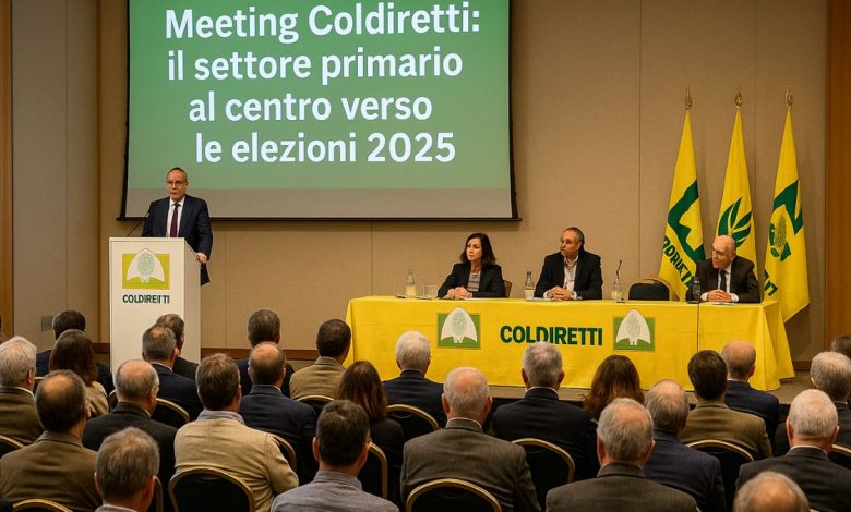 Settore primario al centro nel meeting Coldiretti verso le elezioni 2025