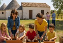 bambini e famiglie nei nidi di comunità dell’agricoltura sociale in Puglia