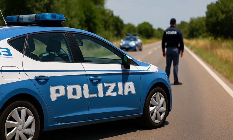 controlli straordinari della Polizia di Stato su strada in provincia