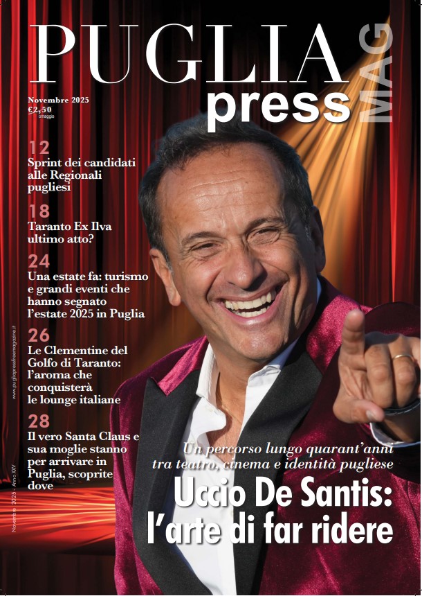 Uccio De Santis,, tra le copertine scelte da Puglia Press da animare