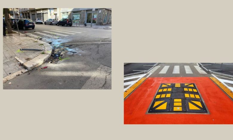 cuscinetti berlinesi per ridurre incidenti stradali a Foggia