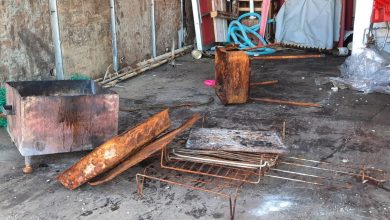 operazione di bonifica al porto di Barletta condotta dalla Guardia Costiera