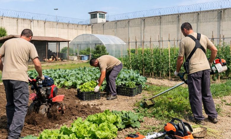 Agricoltura sociale nelle carceri nel tenimento agricolo del carcere di Foggia