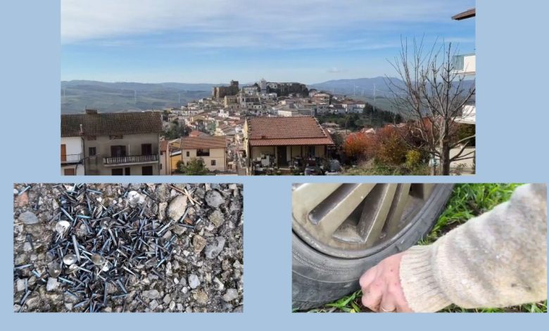 Assalto al bancomat Rocchetta Sant’Antonio: strage di gomme in paese