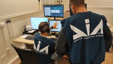 Direzione Distretturale Antimafia durante sequestro beni nel Barese