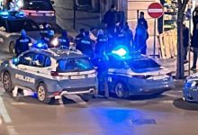 Forze dell’ordine in intervento per la sicurezza nel quartiere Ferrovia di Foggia