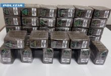 Maxi-sequestro di hashish sulla SS7 operazione Questura di Lecce