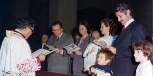 L'onorevole Caroli con Giulio Andreotti