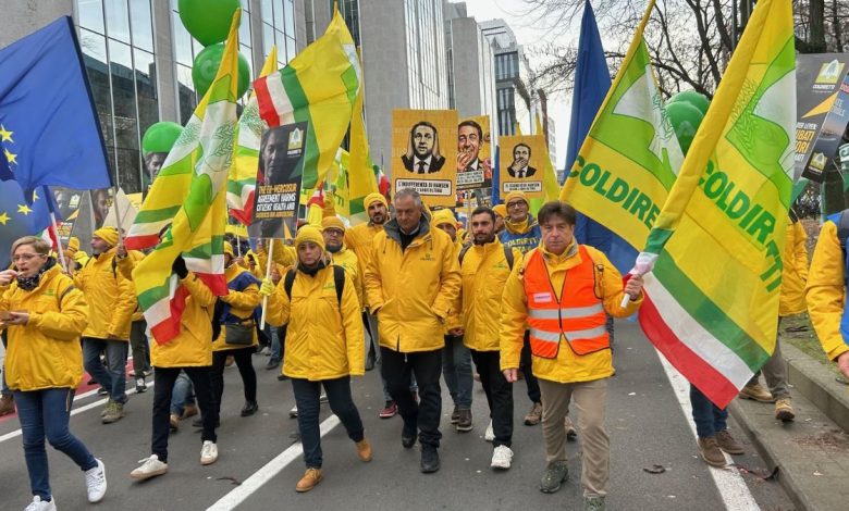 Mobilitazione sui fondi Pac a Bruxelles