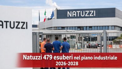 Natuzzi 479 esuberi nel piano industriale 2026-2028