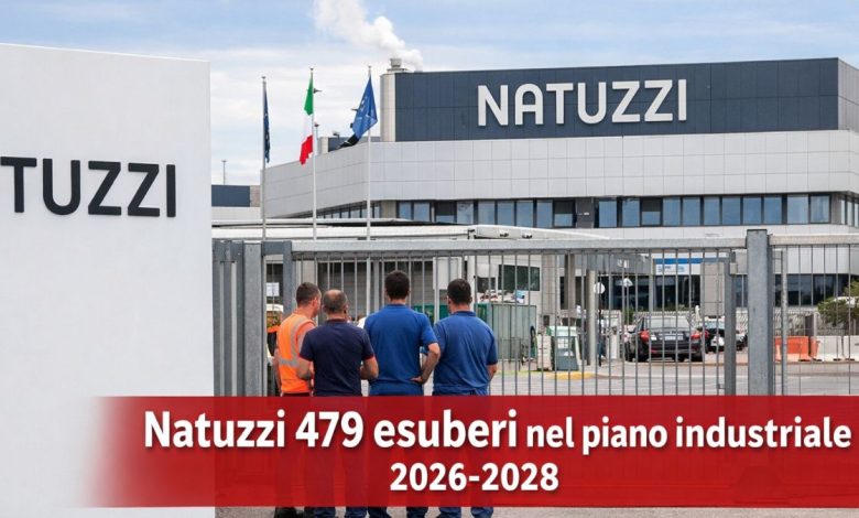 Natuzzi 479 esuberi nel piano industriale 2026-2028