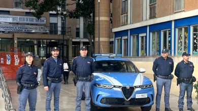 Polizia di Stato e bambini in ospedale al Giovanni XXIII di Bari