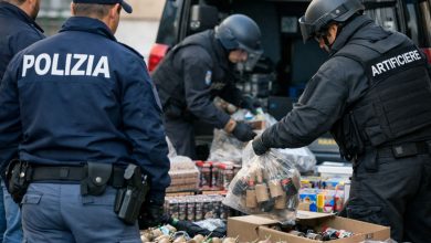 Sequestro di materiale pirotecnico illegale a Bari durante controlli di Polizia