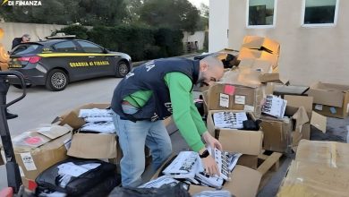 Sequestro pupazzi Labubu in capannone della zona industriale di Modugno