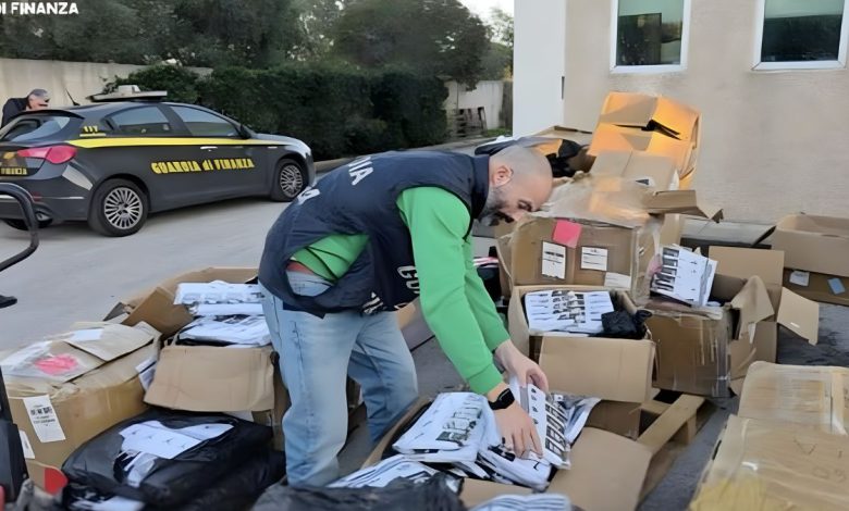 Sequestro pupazzi Labubu in capannone della zona industriale di Modugno