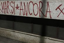 Vandalismo nel Quartiere Ferrovia: scritte inneggianti alla violenza sui muri