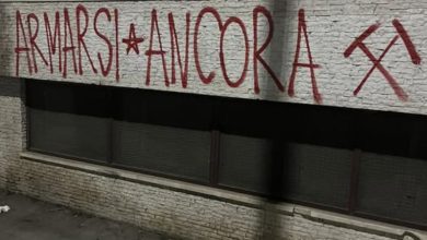 Vandalismo nel Quartiere Ferrovia: scritte inneggianti alla violenza sui muri