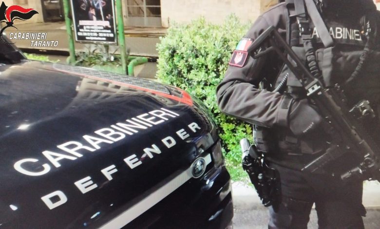 Estorsioni e intimidazioni nel Tarantino durante l’operazione Argan