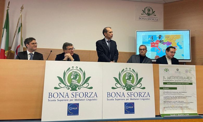 Conferenza sul Mediterraneo presso l’Istituto Bona Sforza di Bari