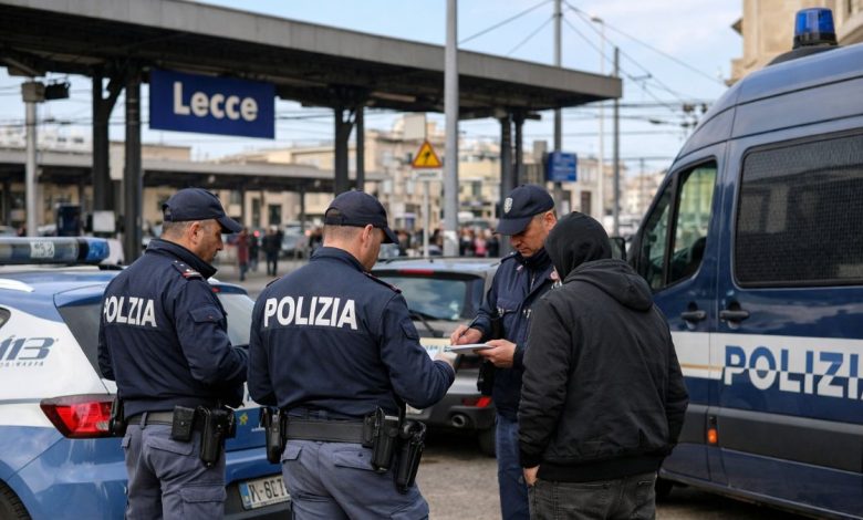 Controlli della Polizia di Stato nel Salento durante servizi straordinari a Lecce